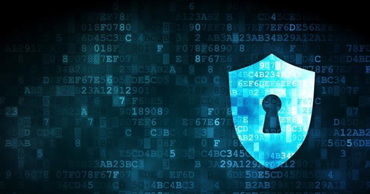 Data theft and privacy incident – digital shield protecting sensitive data